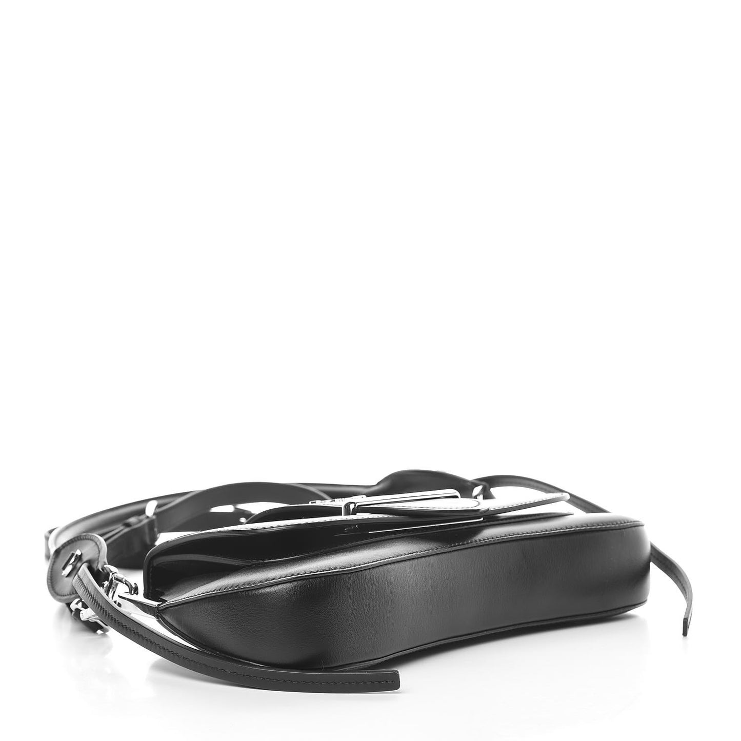 City Calfskin Sidonie Shoulder Bag Black