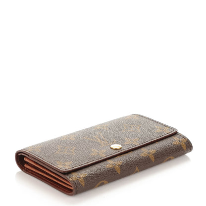 Louis Vuitton Monogram Porte-Monnaie Tresor Wallet 4 of 7