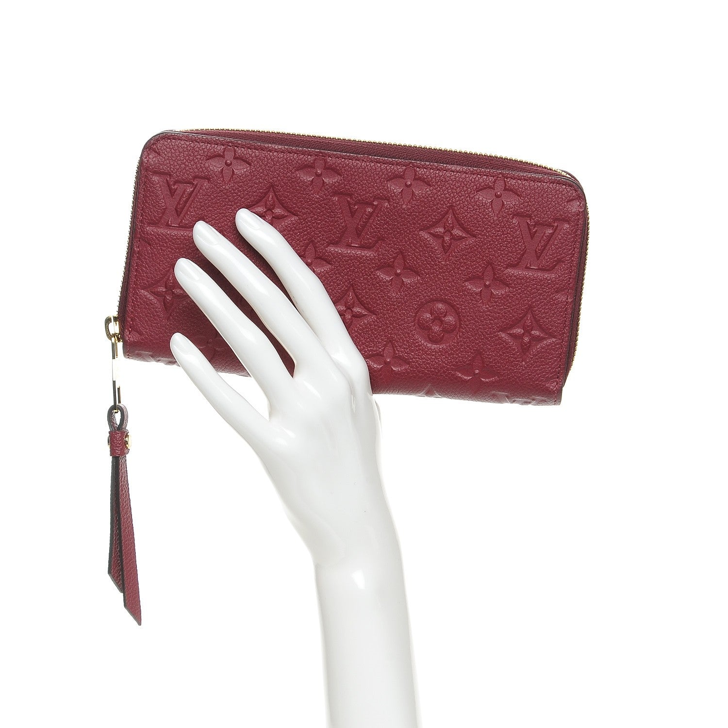 Louis Vuitton Empreinte Zippy Wallet Raisin 2 of 8