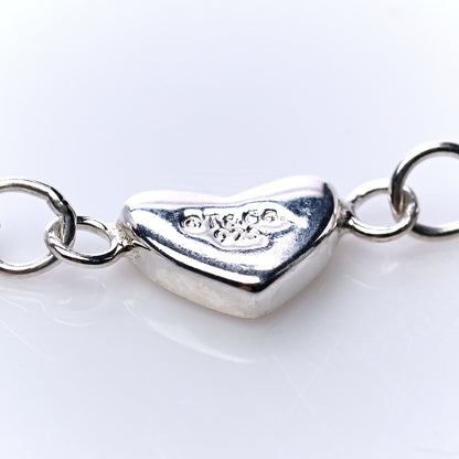 Tiffany Sterling Silver Elsa Peretti Open Heart Toggle Bracelet 6 of 7