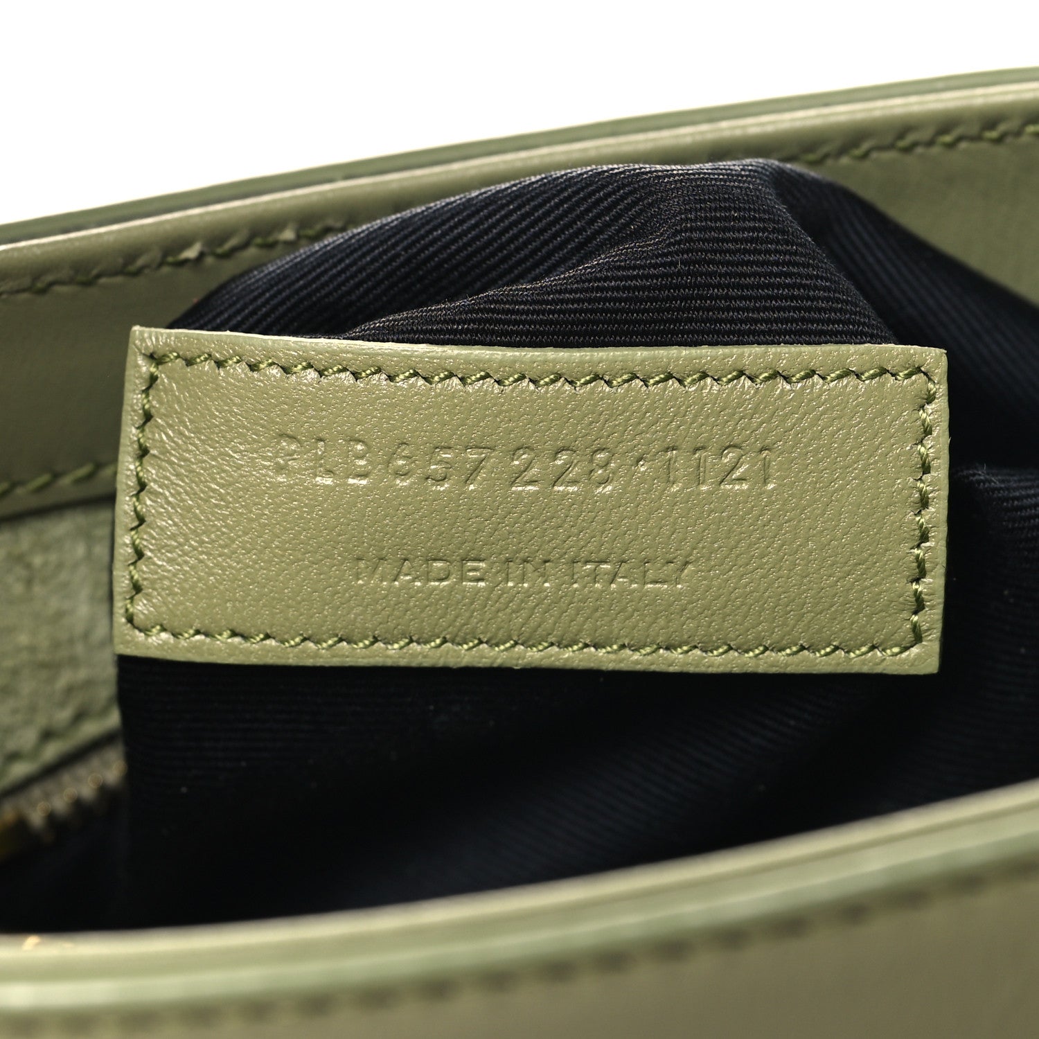 Saint Laurent Smooth Calfskin Le 5 A 7 Hobo Pistache 7 of 11