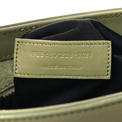 Saint Laurent Smooth Calfskin Le 5 A 7 Hobo Pistache 7 of 11