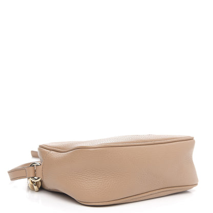 Gucci Pebbled Calfskin Small Soho Disco Bag Camelia 4 of 12