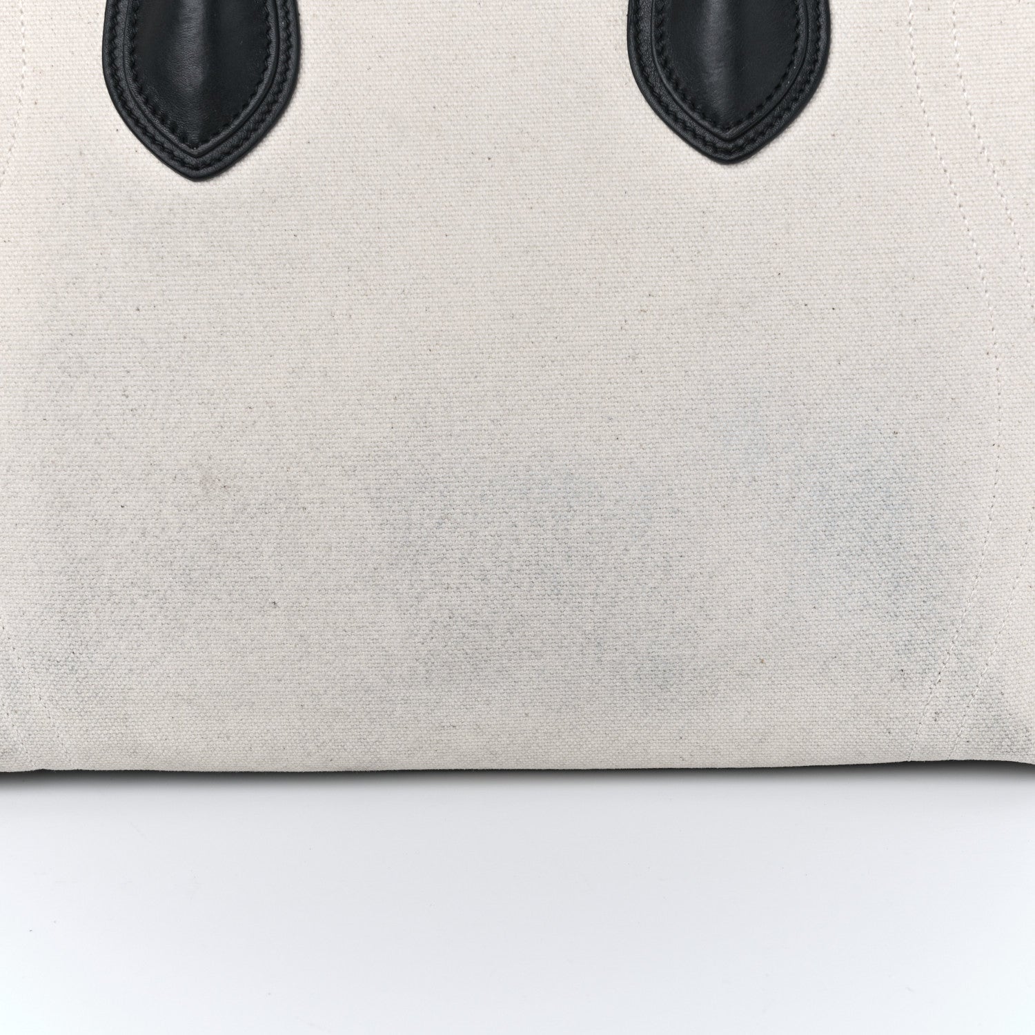 Celine Cotton Canvas Medium Phantom Luggage White 12 of 12