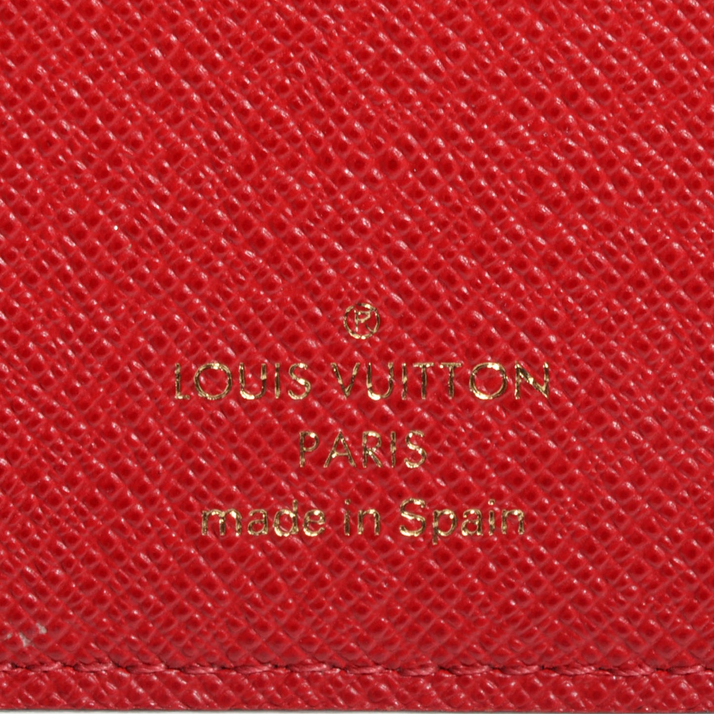 Monogram Insolite Wallet Red