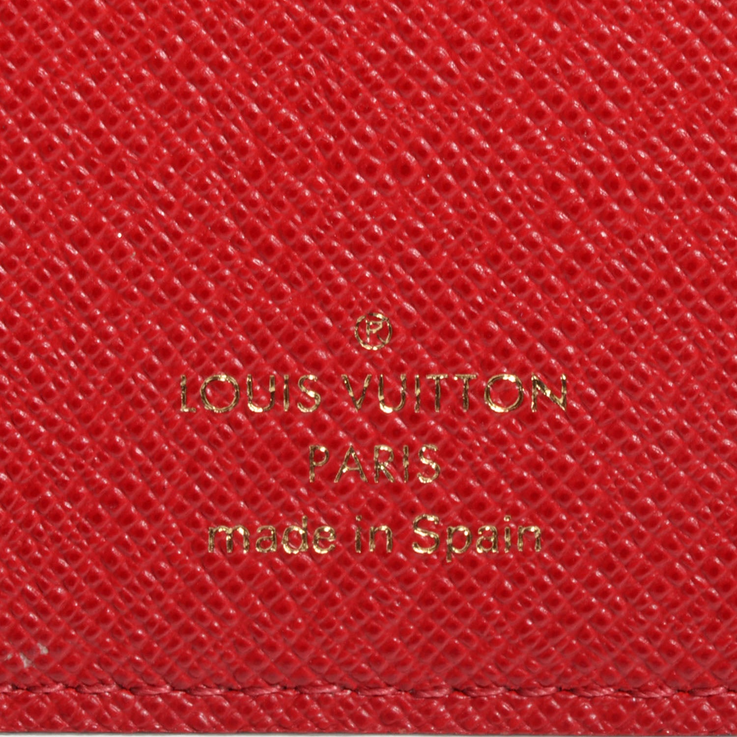 Louis Vuitton Monogram Insolite Wallet Red 6 of 7