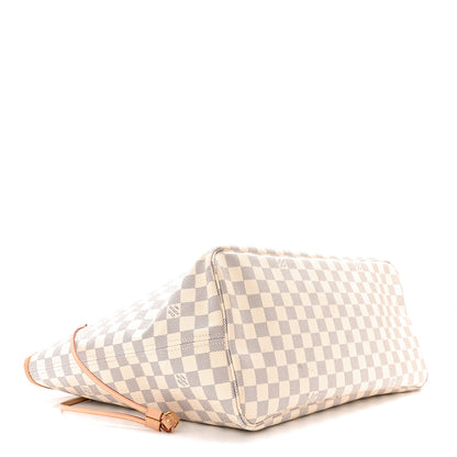 Louis Vuitton Damier Azur Neo Neverfull GM Rose Ballerine 5 of 10