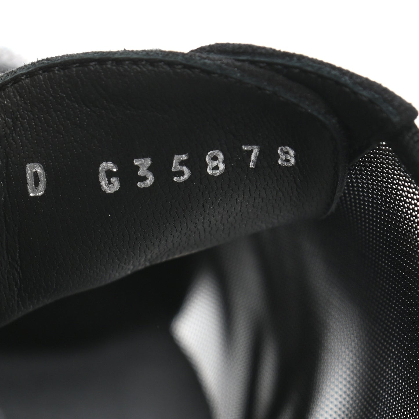 Calfskin Mesh Cap Toe CC Lace Up Oxford 39 Black