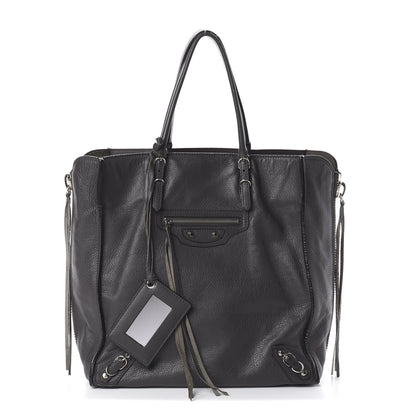 Balenciaga Veau Papier A5 Zip Around Tote Gris Fossile 1 of 7