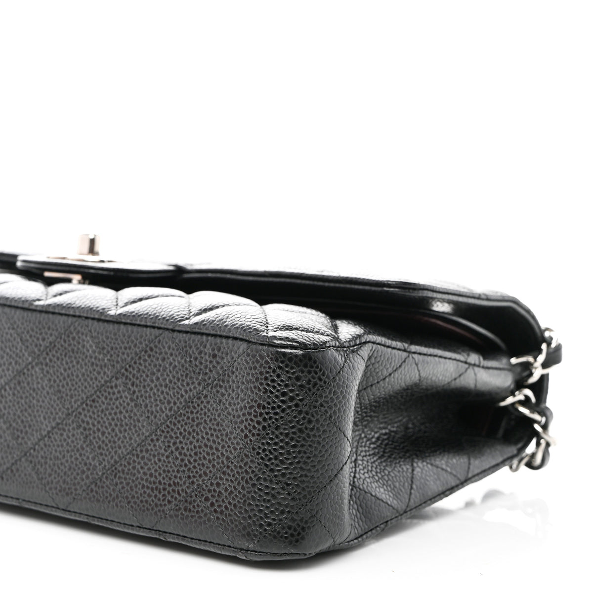 Chanel Caviar Quilted Medium Double Flap Black 10 of 10