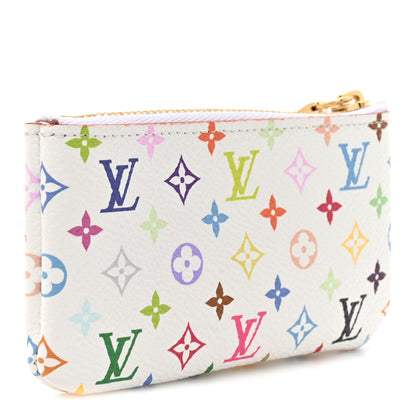 Louis Vuitton LV X TM Monogram Multicolor Key Pouch White 3 of 7
