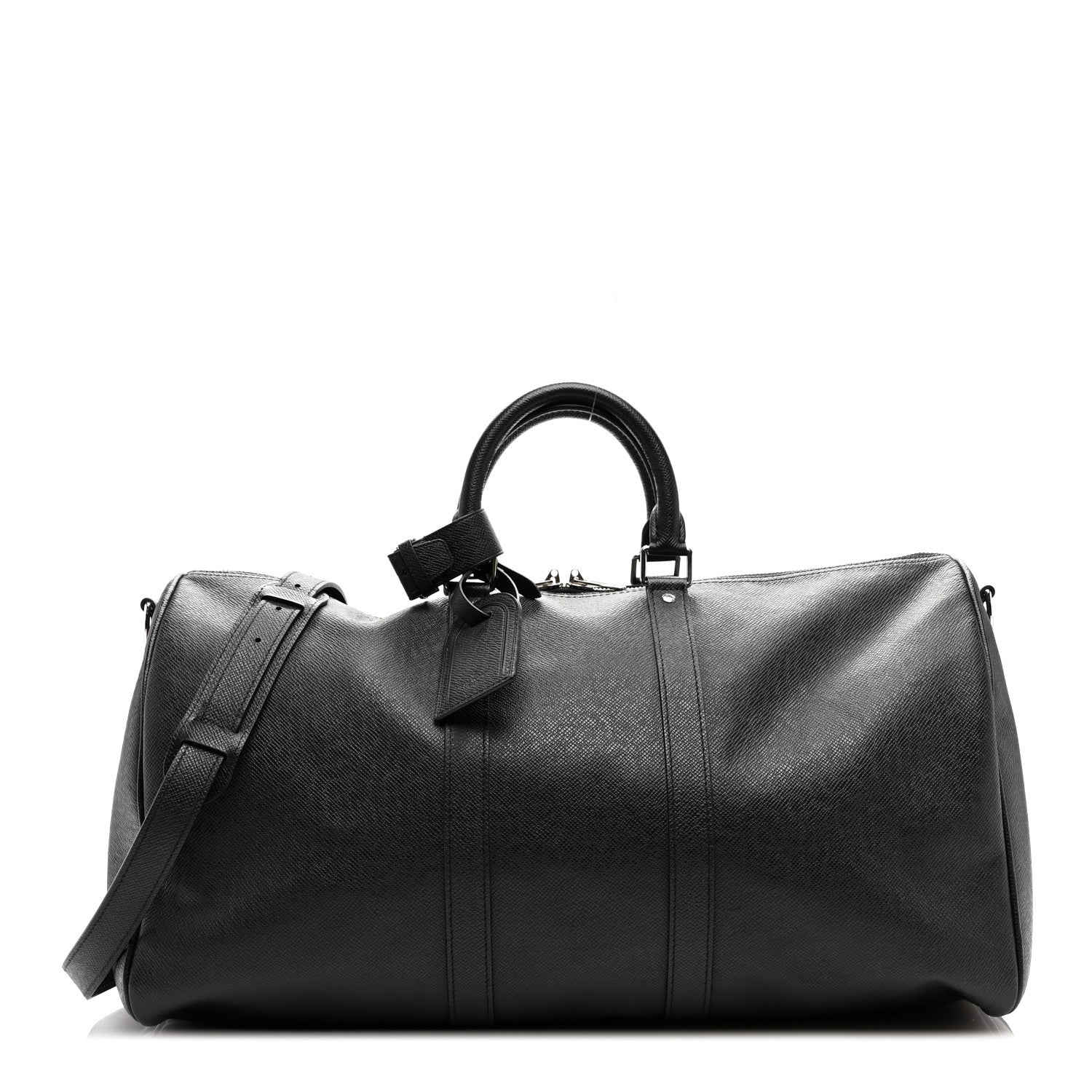 Louis Vuitton Taiga Keepall Bandouliere 50 Black 1 of 11