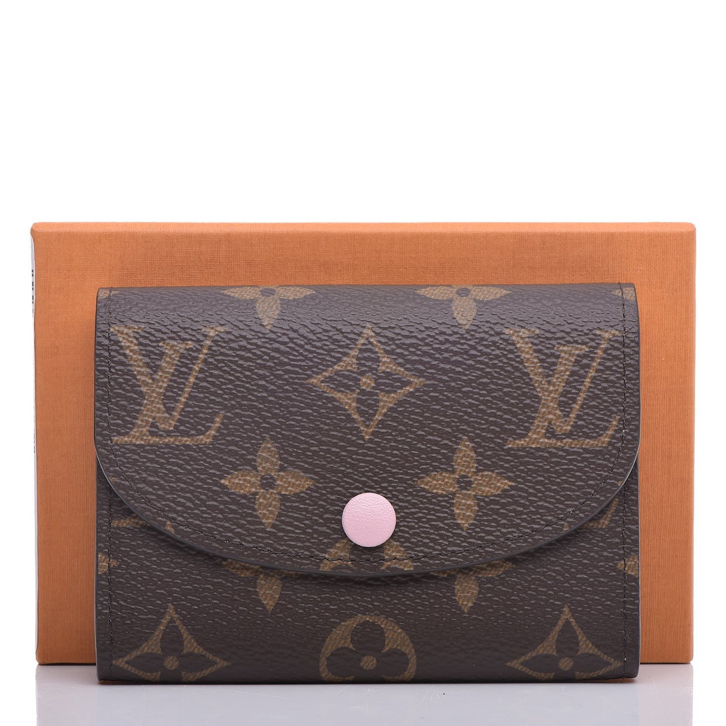 Monogram Rosalie Coin Purse Rose Ballerine