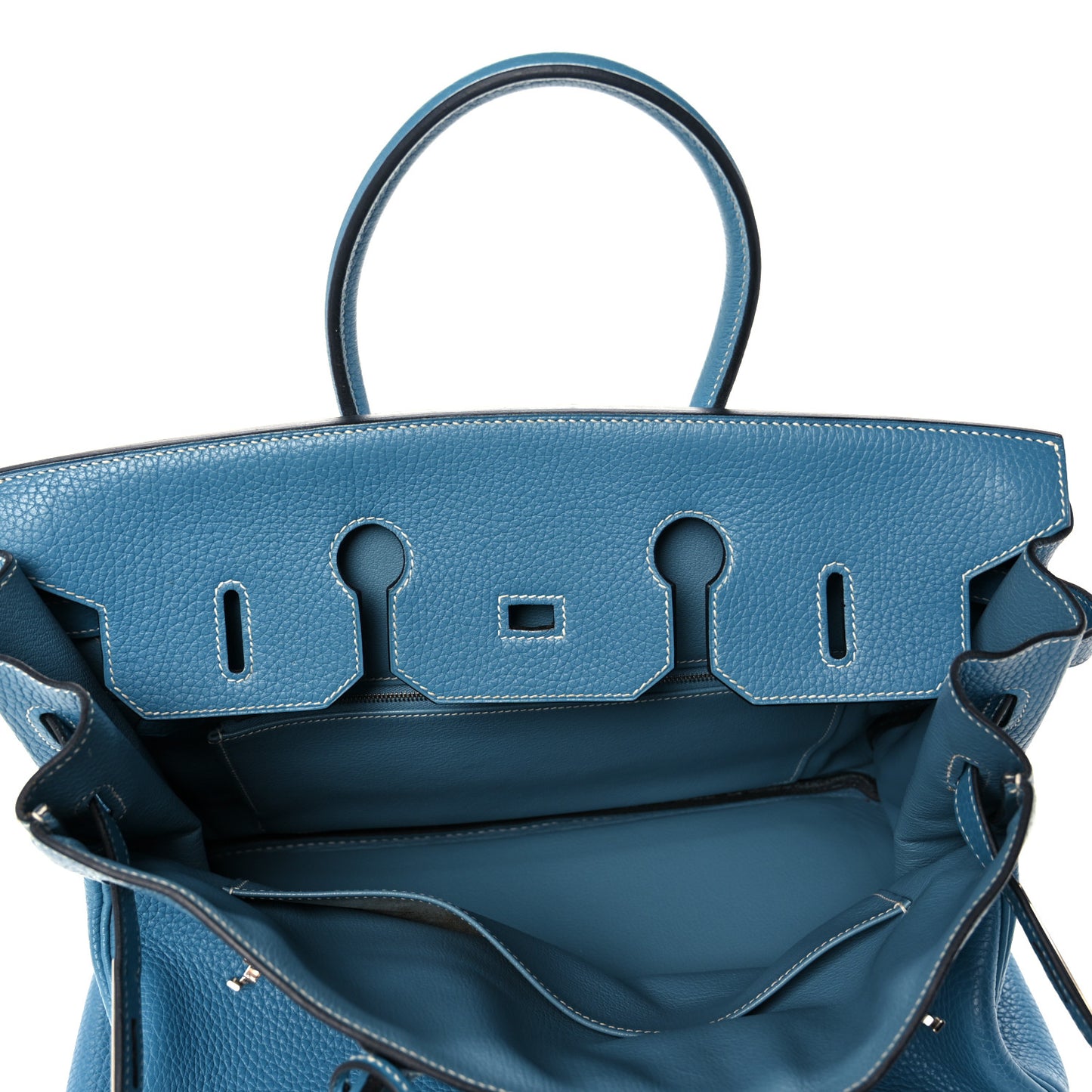 Togo Birkin 35 Blue Jean