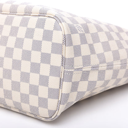 Louis Vuitton Damier Azur Neo Neverfull MM Rose Ballerine 9 of 10