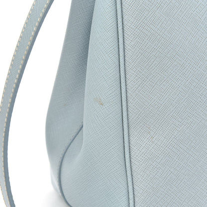 Prada Saffiano Small Galleria Double Zip Tote Lago 10 of 14