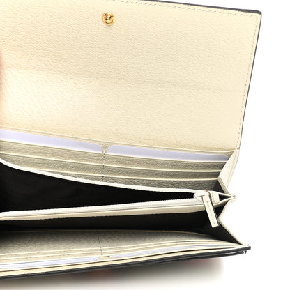 Gucci GG Supreme Monogram Flora Web Ophidia Continental Wallet White 5 of 8