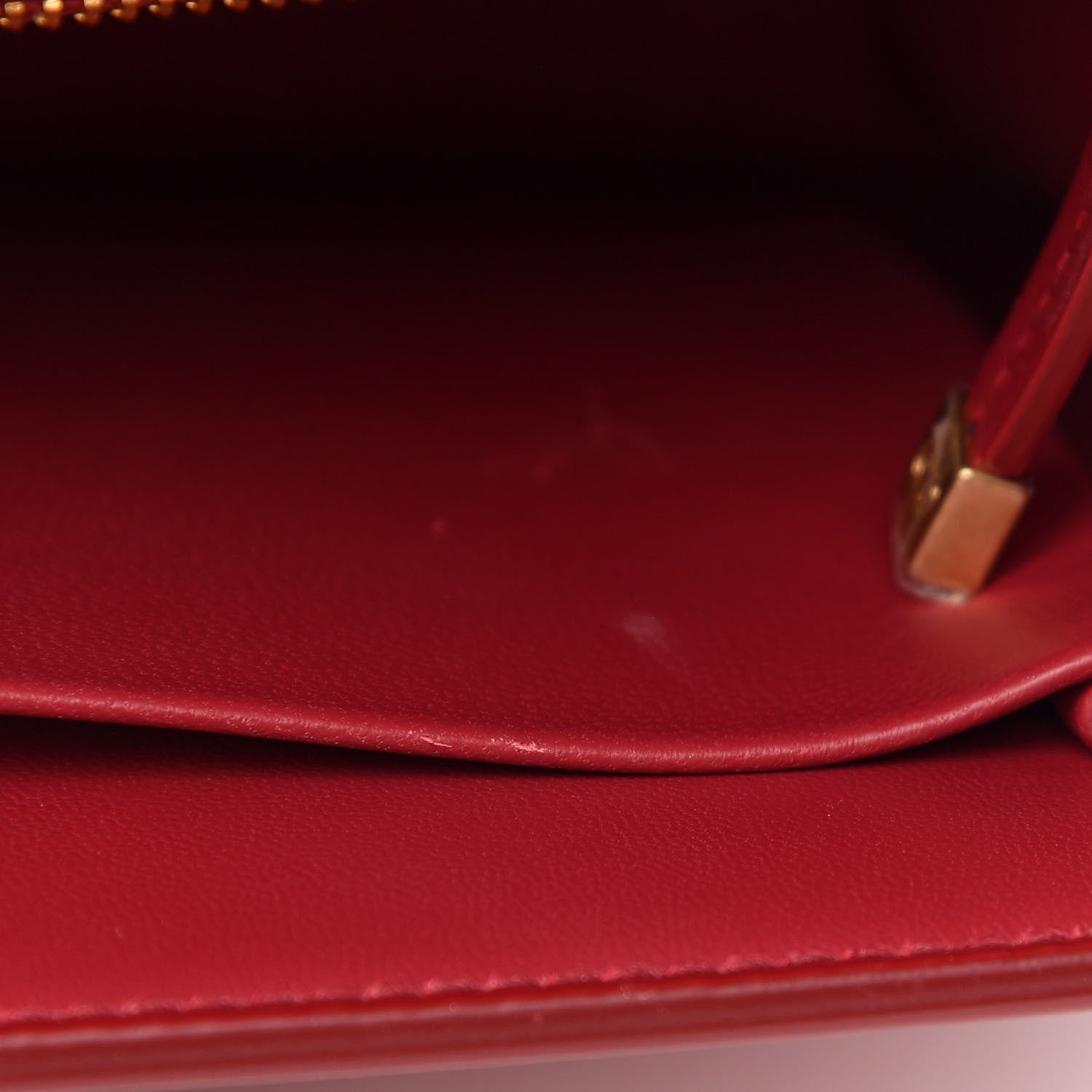 Christian Dior Smooth Calfskin 30 Montaigne Flap Bag Fuchsia 7 of 11