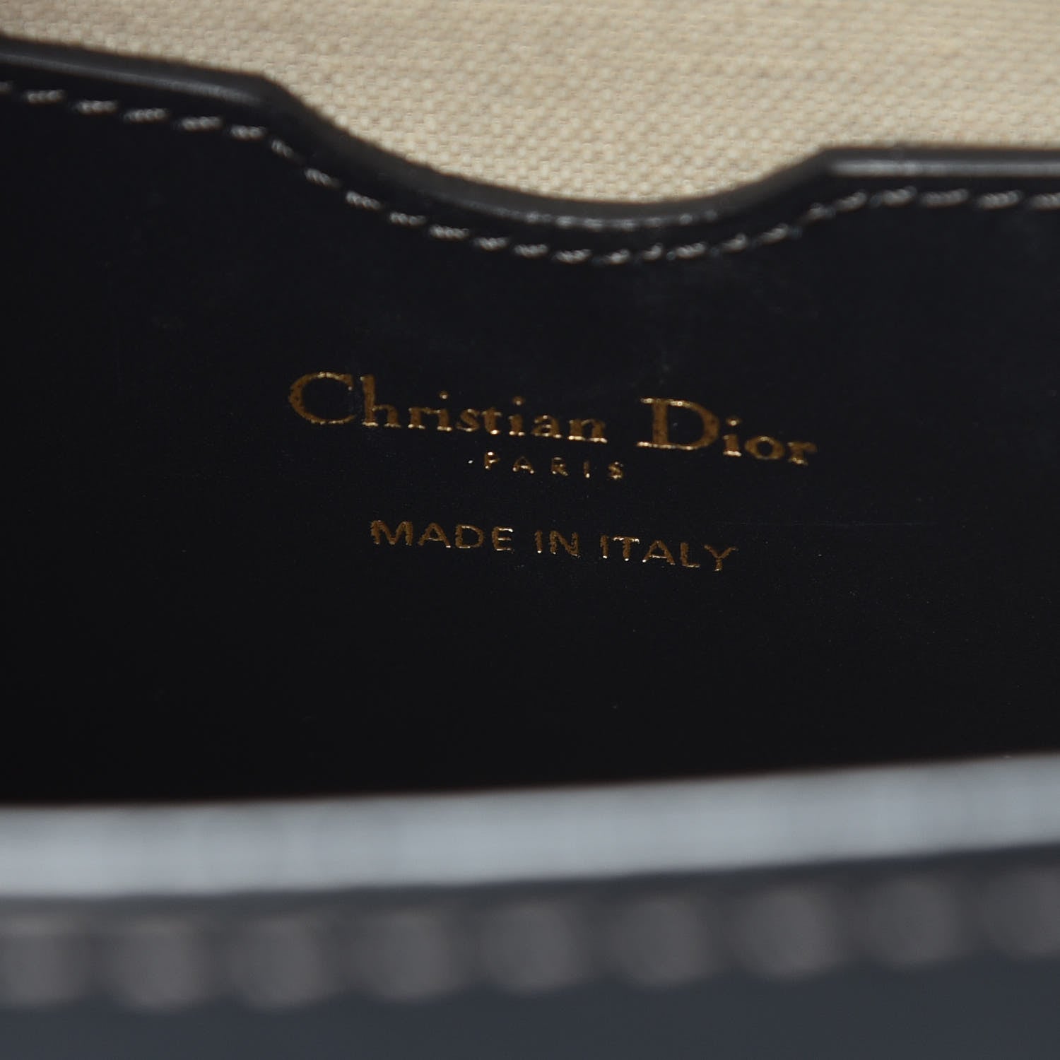 Christian Dior Oblique Mini Tote Bag Blue 6 of 9