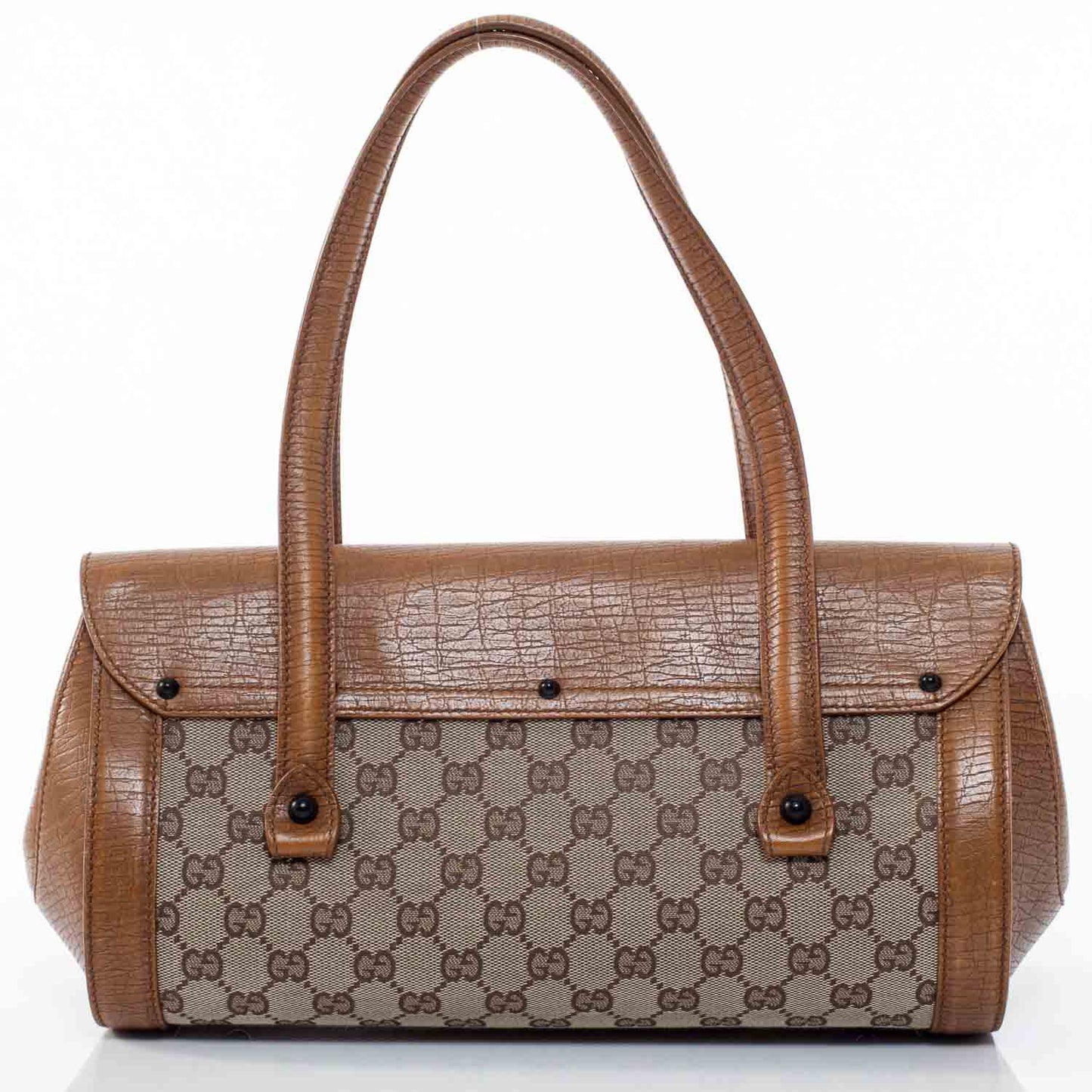 Monogram Bamboo Bullet Satchel