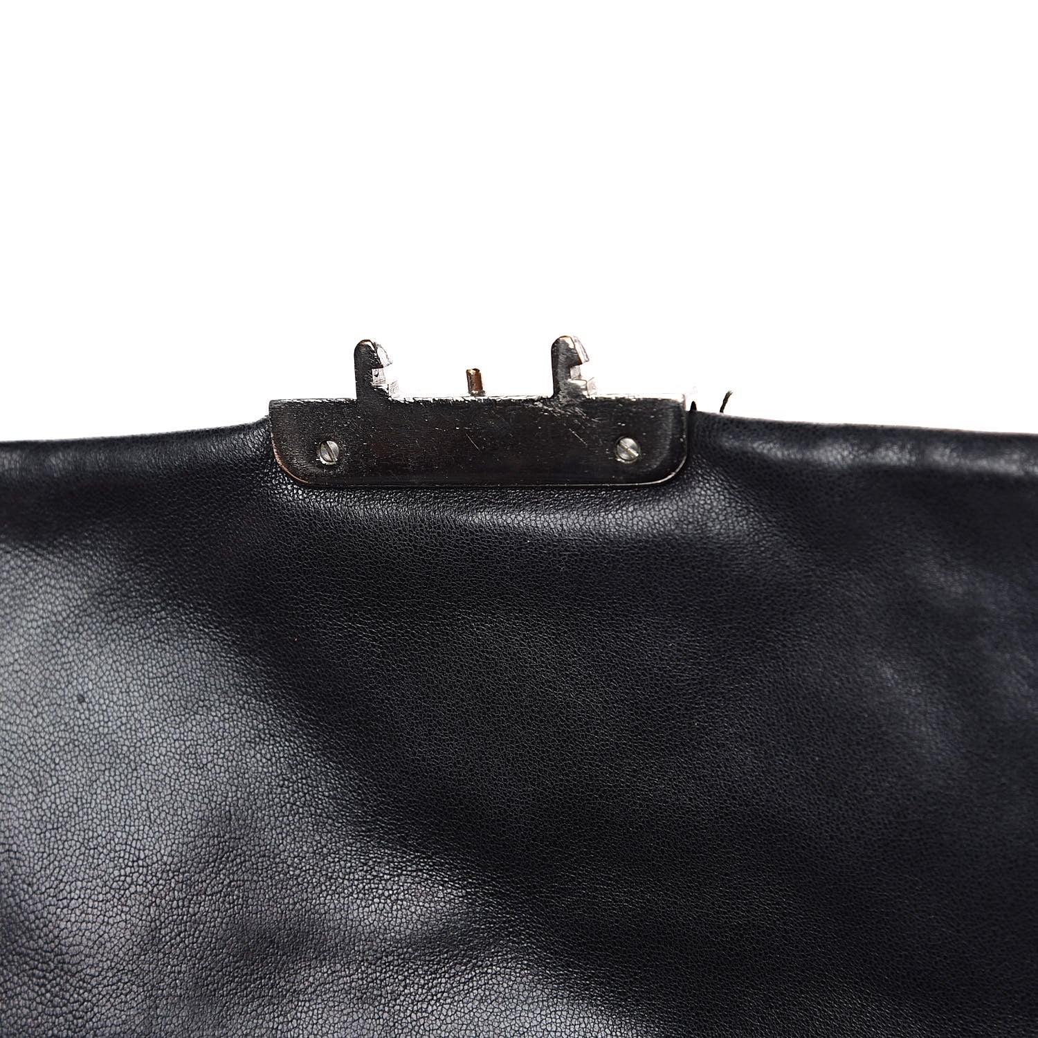 Christian Dior Lambskin Cannage New Lock Pouch Black 17 of 17