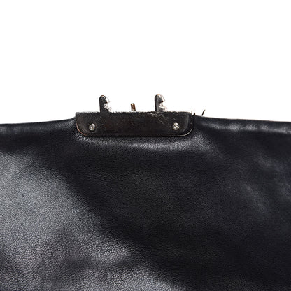 Christian Dior Lambskin Cannage New Lock Pouch Black 17 of 17
