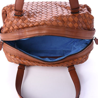 Bottega Veneta Goatskin Intrecciato Woven Top Handle Bag 5 of 11