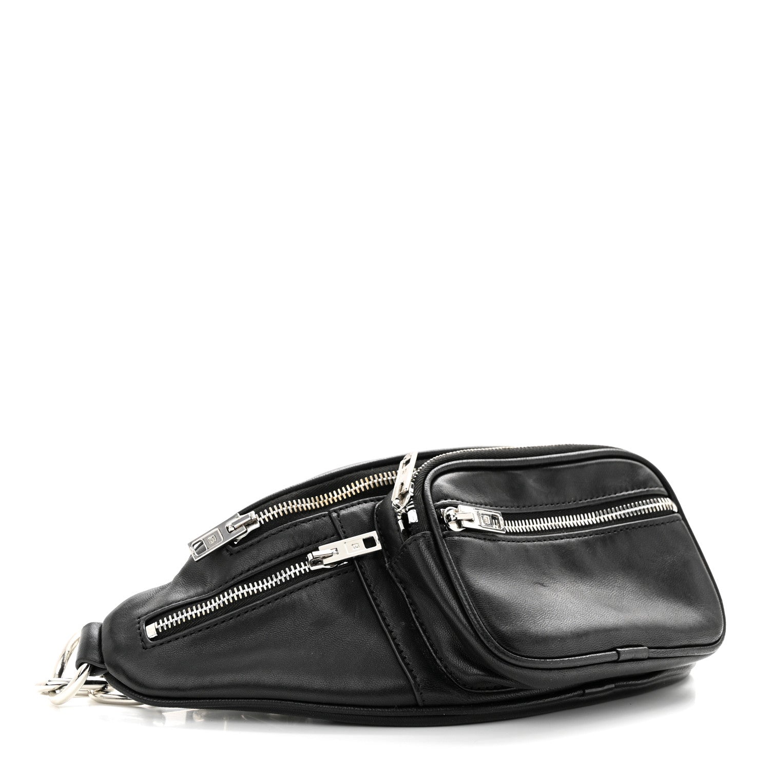 Alexander Wang Lambskin Attica Belt Bag Black 4 of 9