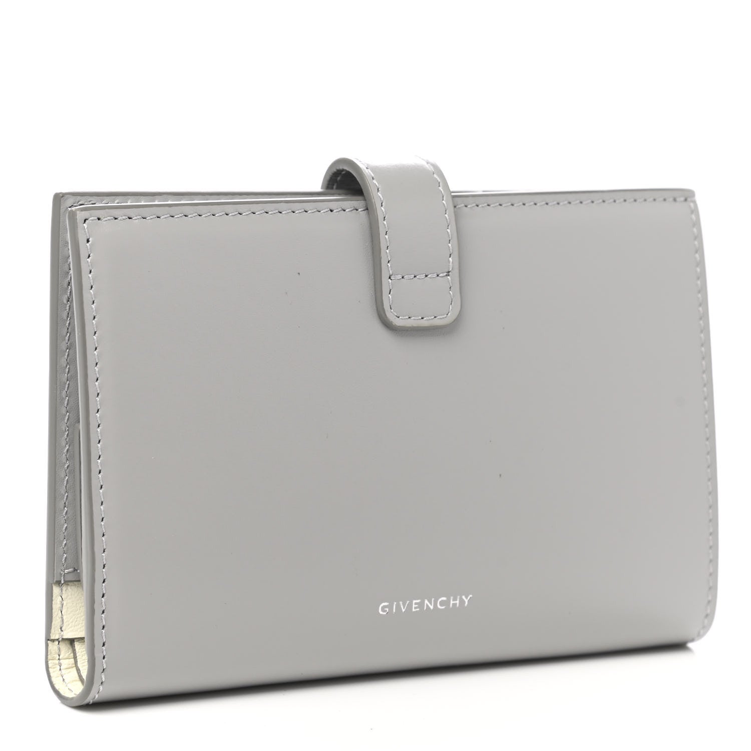 Givenchy Smooth Box Calfskin 4G Wallet Cloudy Grey 3 of 6