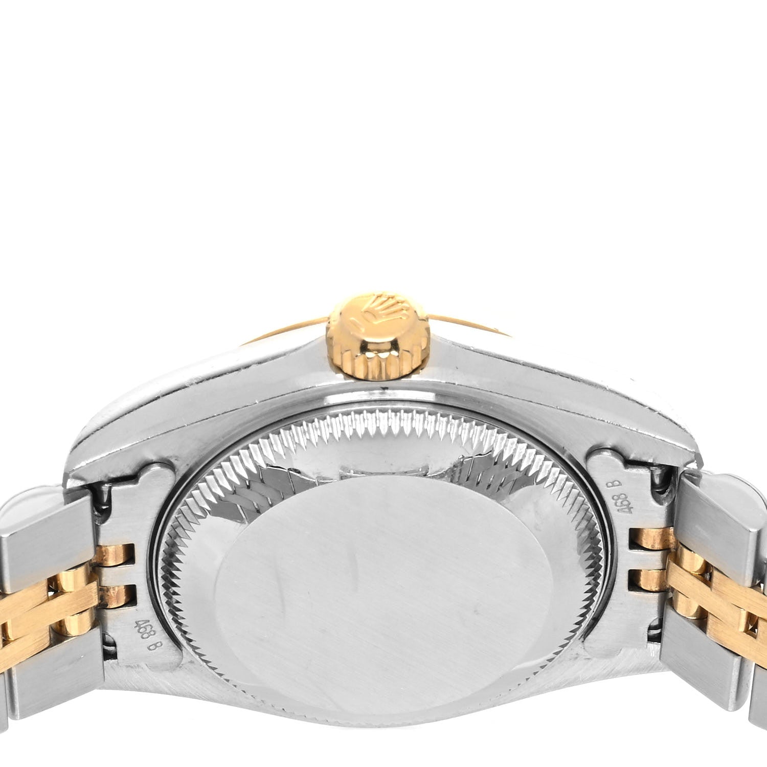 Rolex Stainless Steel 18K Everose Gold Diamond 26mm Oyster Perpetual Datejust Watch Black 179171 4 of 4