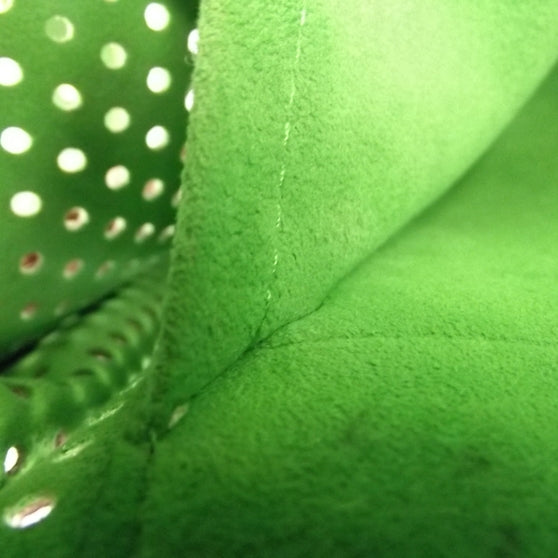 Monogram Perforated Musette Green