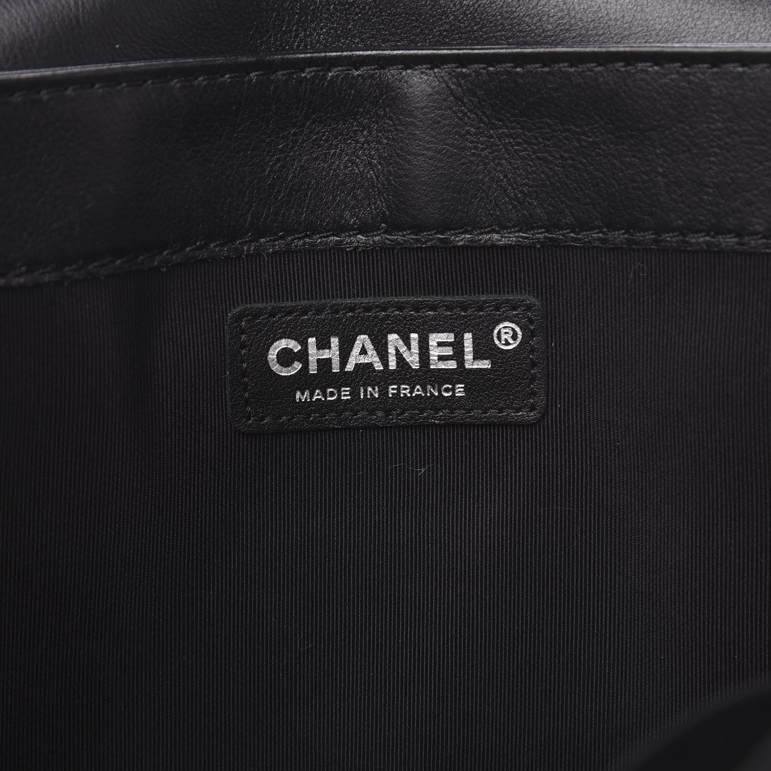 Chanel Calfskin Enchained Medium Boy Flap Black 6 of 14