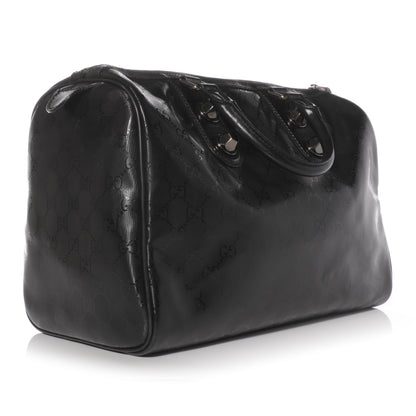 Gucci Imprime Monogram Medium Joy Stud Boston Black 3 of 9