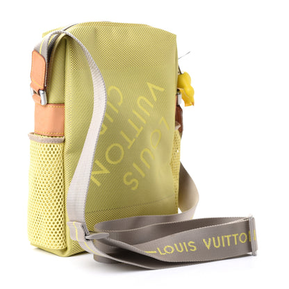 Louis Vuitton Damier Geant Americas Cup Bag Yellow 2 of 4