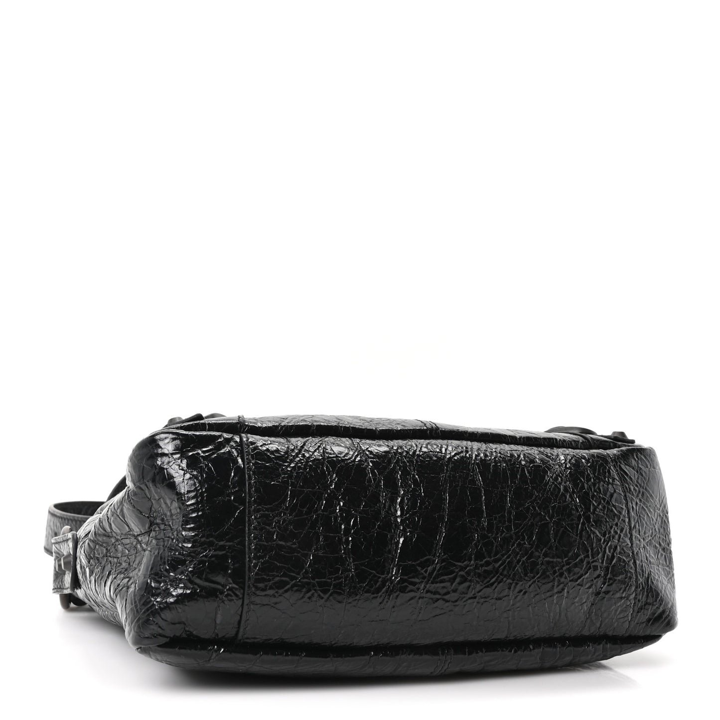 Metallized Agneau Arena Classic Hardware Mini Le City Moto Black