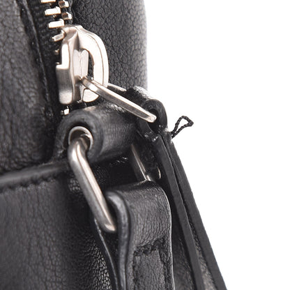 Saint Laurent Lambskin Monogram Small Lou Camera Bag Black 9 of 9