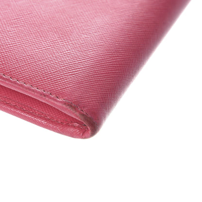 Prada Saffiano Zip Around Wallet Ibisco 8 of 10