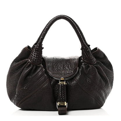 Fendi Nappa Nuvolata Spy Cognac 1 of 9