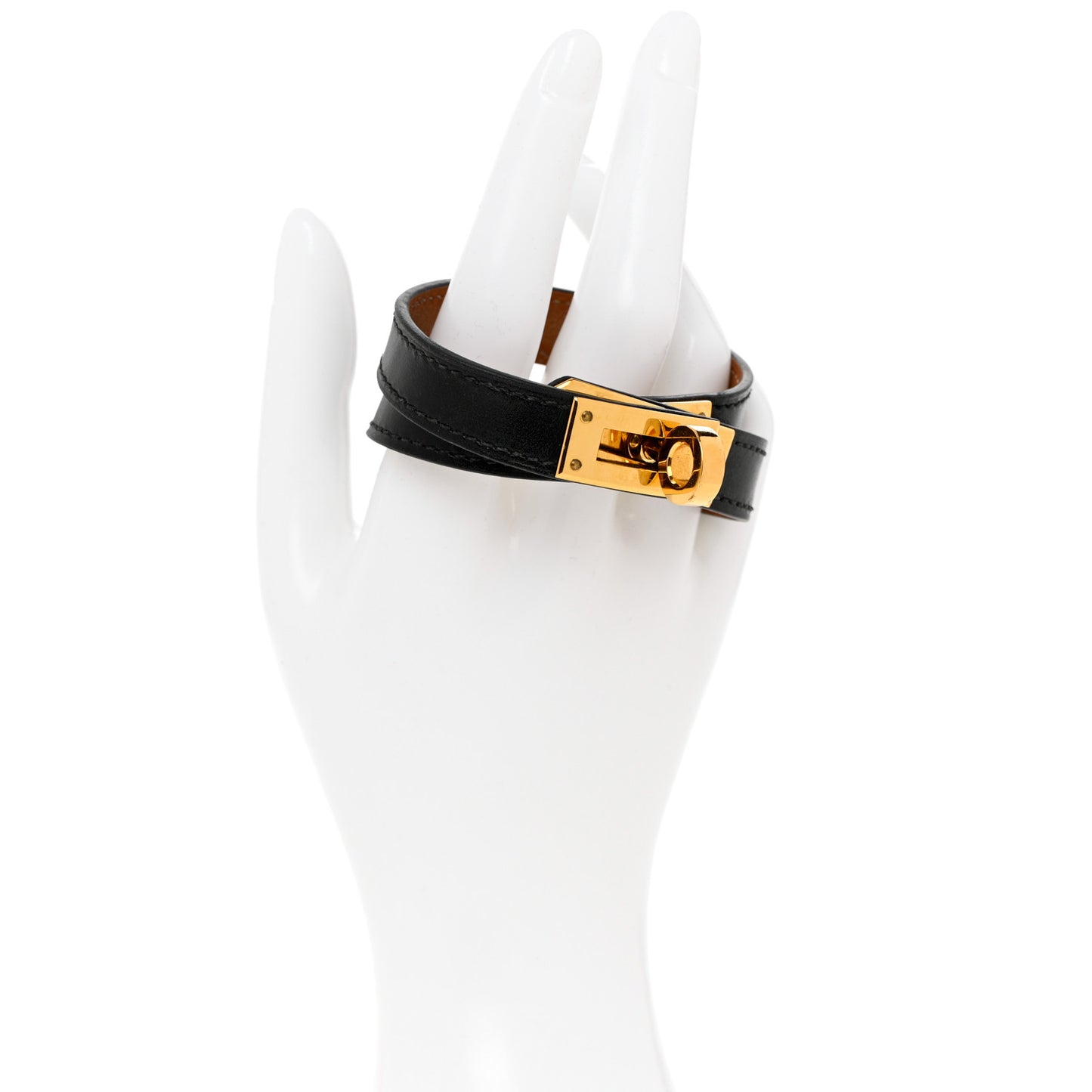 Box Kelly Double Tour Bracelet T3 Black