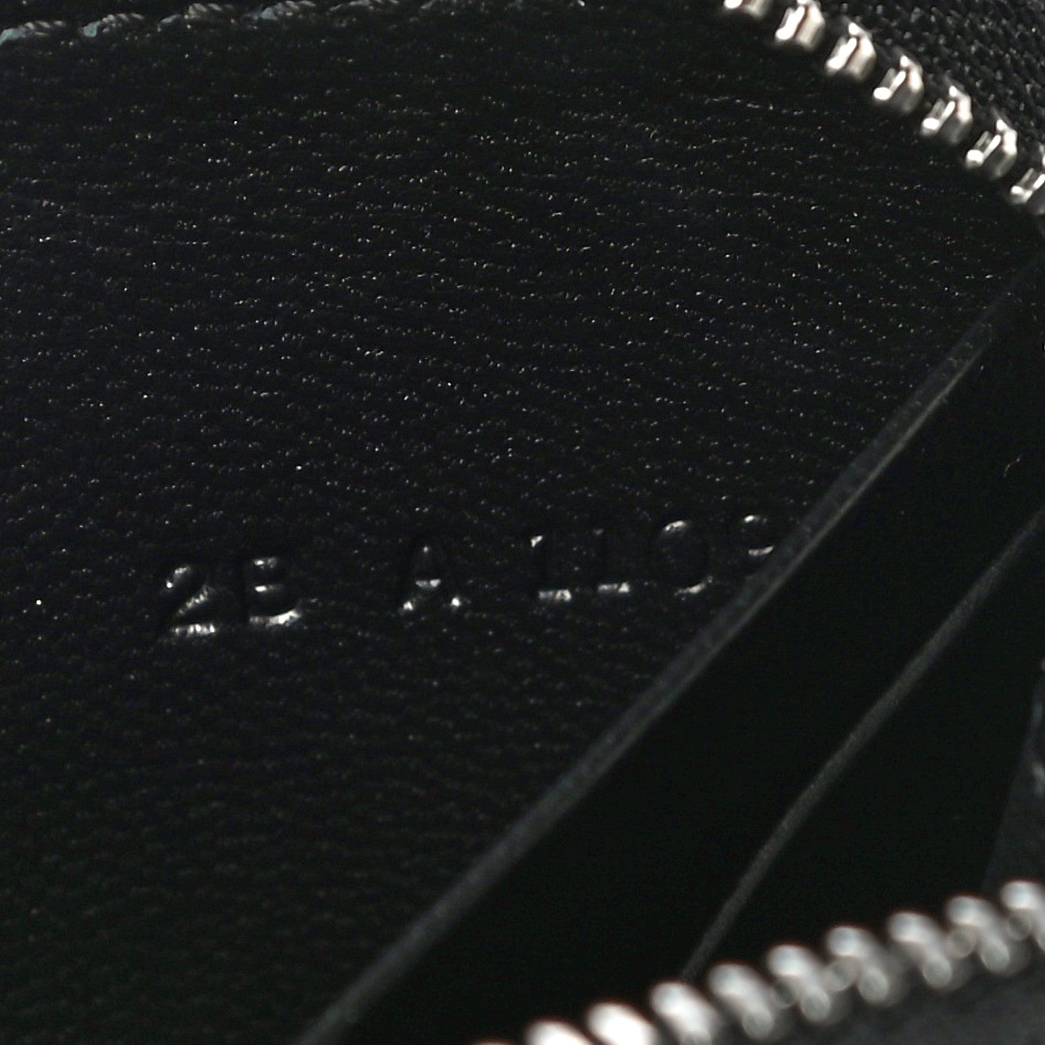 Givenchy Calfskin Logo Print Mini Zip Wallet Black 7 of 11