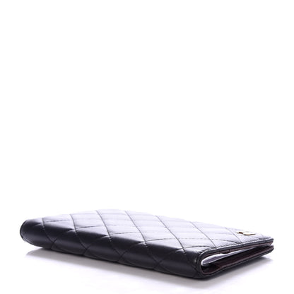 Chanel Lambskin Quilted Medium Agenda Cover Black 4 of 8