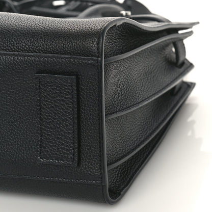 Saint Laurent Grained Calfskin Baby Sac De Jour Souple Black 9 of 9