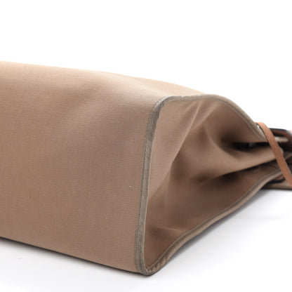 Hermes Toile Vache Hunter Herbag Zip 39 MM Etoupe Ebene 9 of 10
