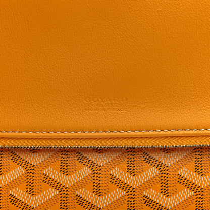 Goyard Goyardine Sainte Marie Soft Clutch Yellow 6 of 7