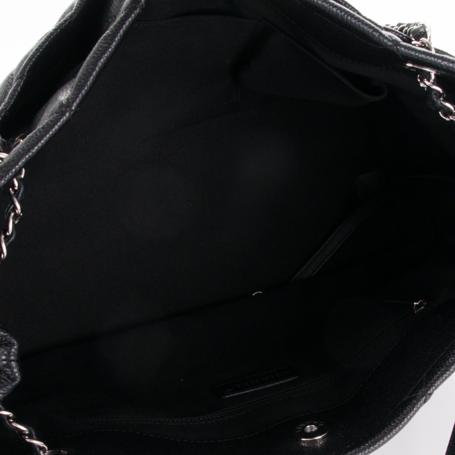 Chanel Caviar Quilted Timeless CC Soft Tote Black 5 of 7