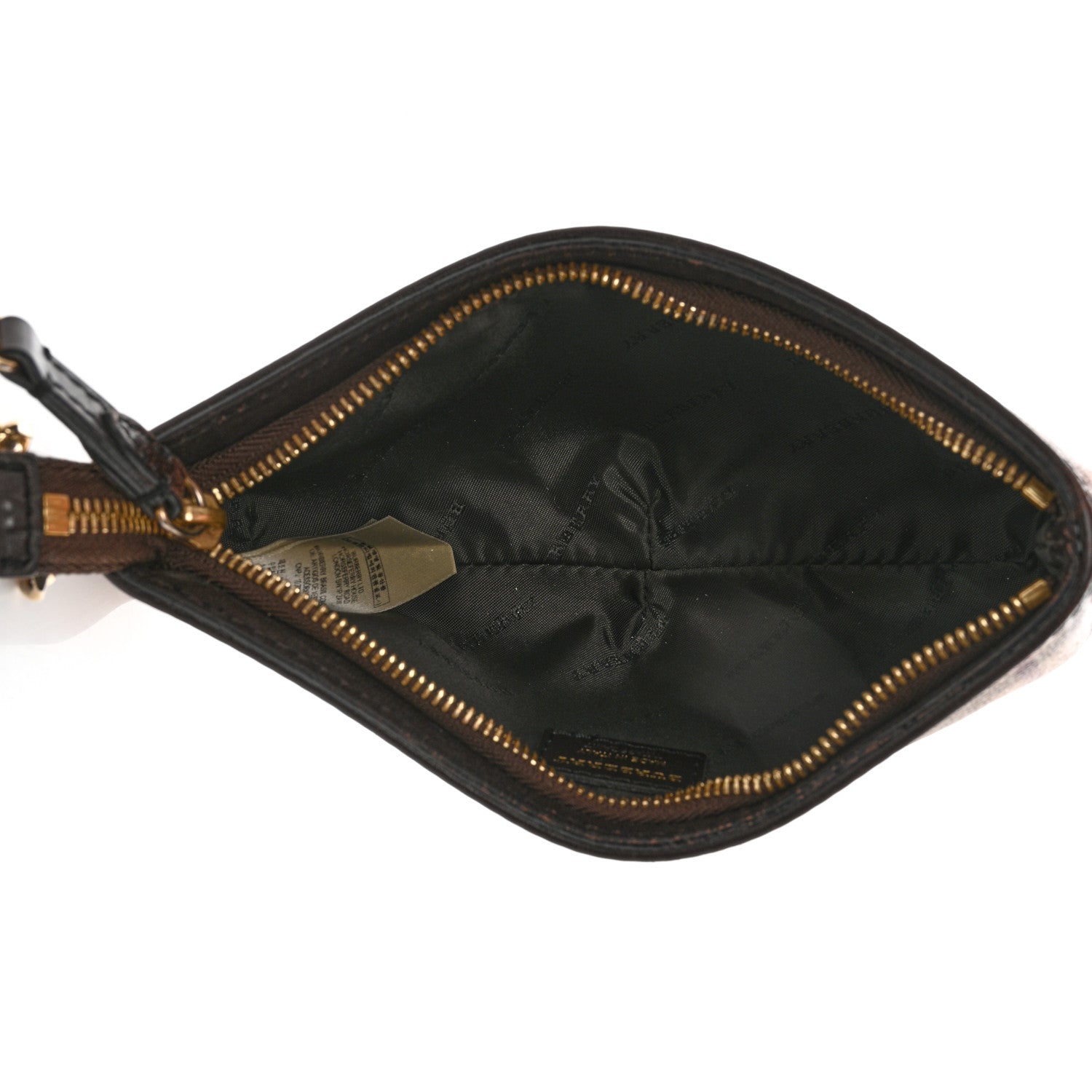 Burberry Haymarket Check Clara Pochette Chocolate 5 of 9