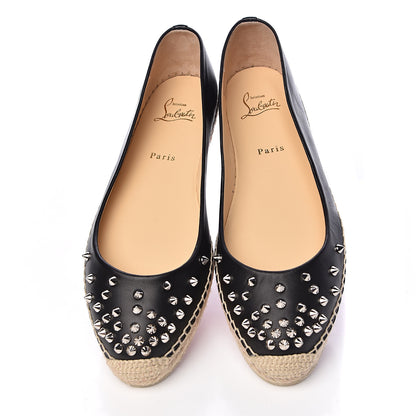 Christian Louboutin Nappa Aliochette Espadrilles 41 Black 5 of 10