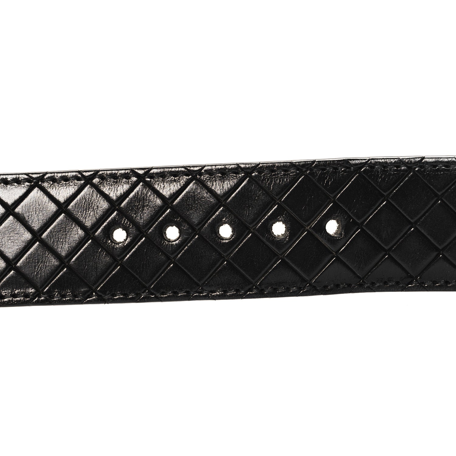 Bottega Veneta Nappa Intrecciato Dog Collar Black 4 of 6