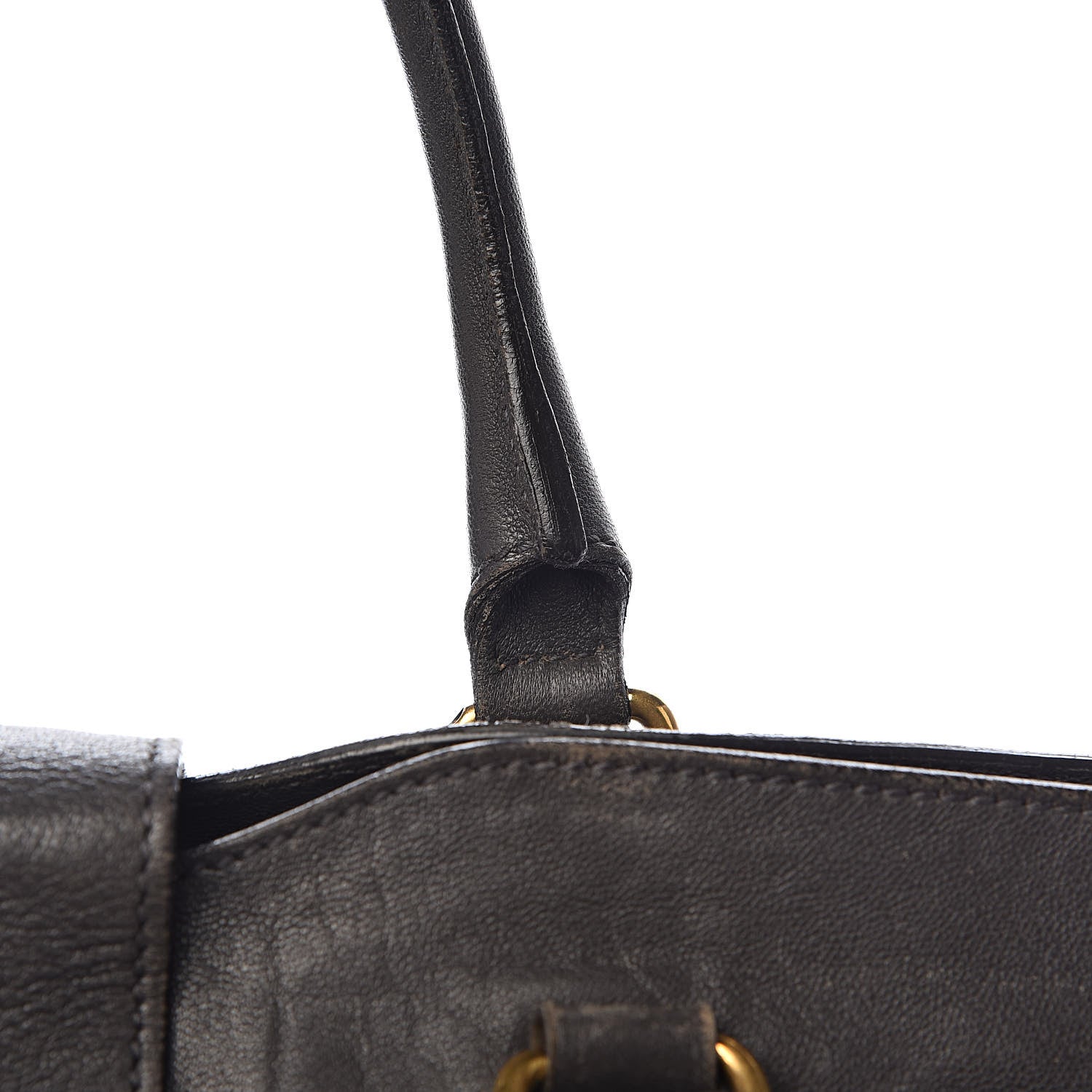 Saint Laurent Sheepskin Large Cabas ChYc Grey 19 of 30