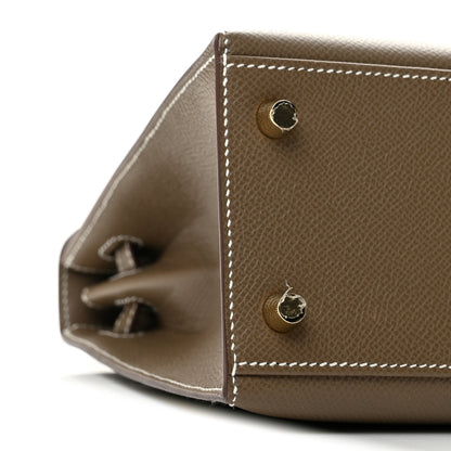 Hermes Epsom Kelly Sellier 25 Etoupe 9 of 13